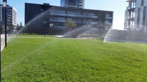 Commercial sprinkler system installation (Small)